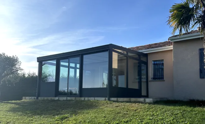 Pose et installation de veranda à Caussade, Montauban, Le Menuisier du Midi